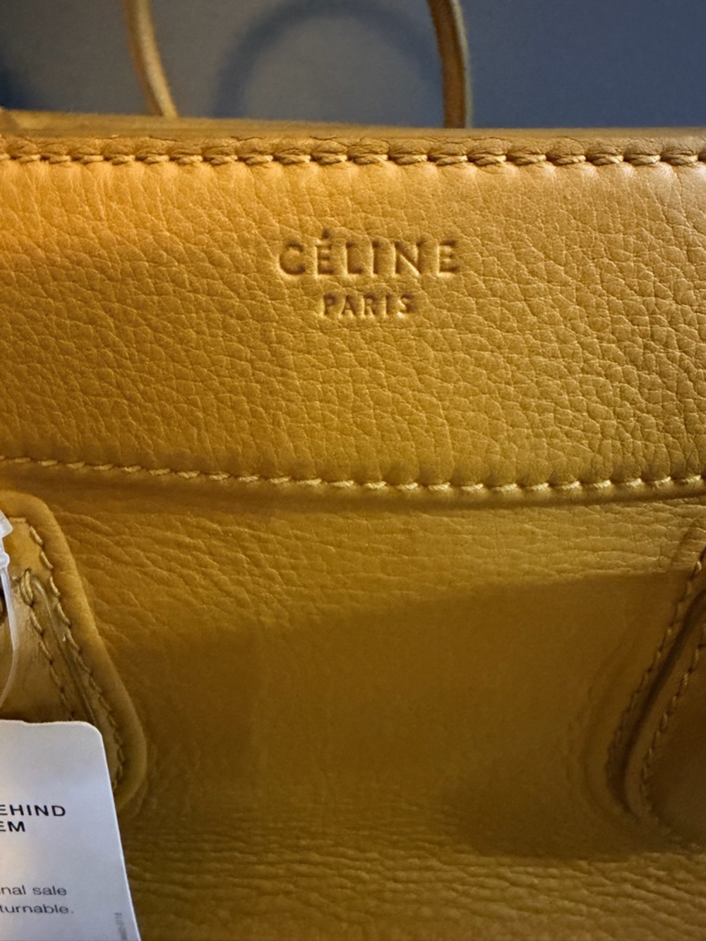 CELINE Phantom Luggage Tote – Mustard | Phoebe Philo Era - Picture 13 of 13